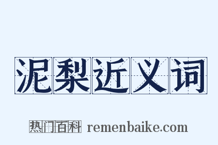 泥梨近义词是什么意思的图片